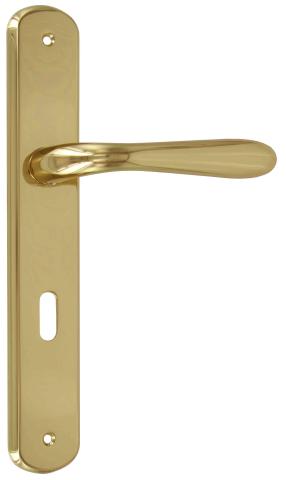 1,0 PZ Di MANIGLIA ZAMA GOCCIA Q 8/70 ORO LUCIDO V