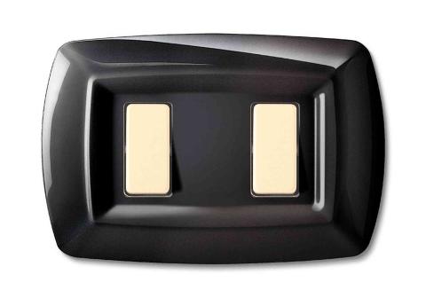 10,0 PZ Di TONDO PLACCA MOD.MAGIC PLAST.2P.NERA