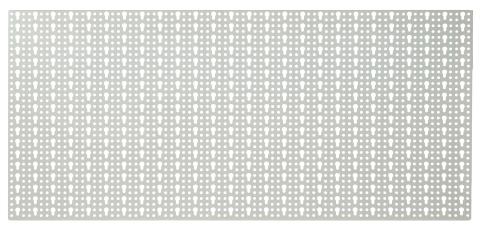 6,0 PZ Di PANNELLO FORATO ORIZZONTALE 46X98 CM