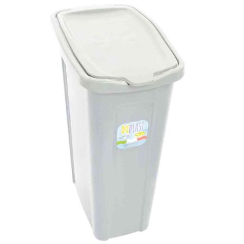 6,0 PZ Di PORTABIANCHERIA 25X35XH53 CM 35 L BIANCO