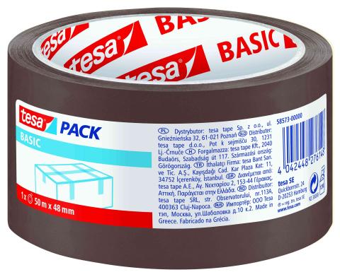 36,0 PZ Di NASTRO IMBALLO TESA 50 M AVANA