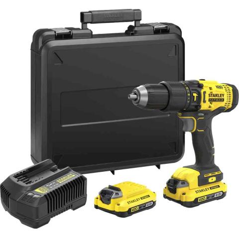 1,0 PZ Di FATMAX TRAPANO SFMCD711D22 18VP 2,0AH CON 2 BATT.