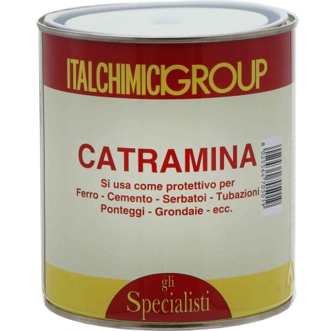1,0 PZ Di CATRAMINA VERNICE AL SOLVENTE 2,5 L