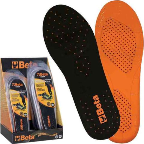 10,0 PZ Di BETA 7398 UP SOLETTE TPE GEL PROFUM N 36-40  41-46
