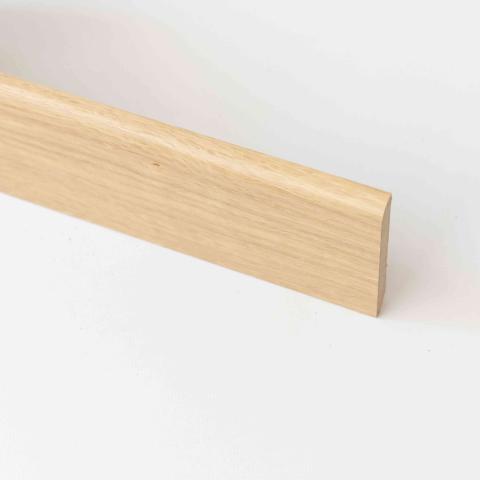 10,0 PZ Di BATTISCOPA  70X10 MM MDF 240 CM ROVERE NATURALE
