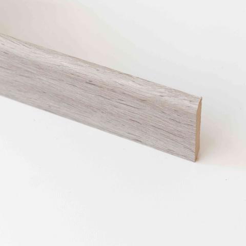 10,0 PZ Di BATTISCOPA  70X10 MM MDF 240 CM ROVERE GRIGIO