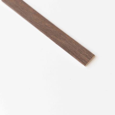 20,0 PZ Di PIATTINA 30X6 MM MDF 240 CM NOCE SCURO