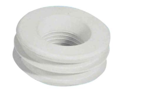 25,0 PZ Di MORSETTO PER WC STANDARD 60X30 MM BIANCO*