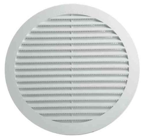 25,0 PZ Di GRIGLIA AERAZIONE PLASTICA D 120 MM