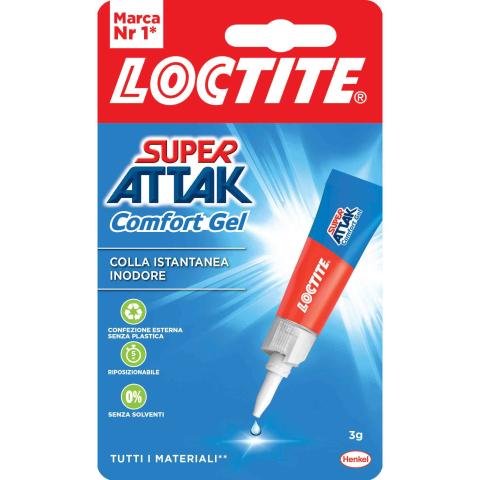 24,0 PZ Di ADESIVO ATTAK COMFORT GEL 3 G