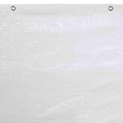 1,0 PZ Di TELO PER PONTEGGI ANTIPOLVERE 1,8X25 M BIANCO