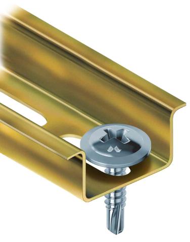 500,0 PZ Di VITI DRILLEX FFLL AUTOPERF FUNGO FLANG 4,8X19 ZIN 