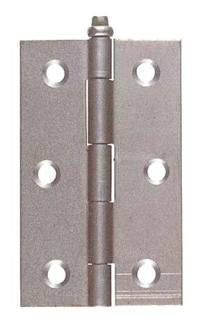 25,0 PZ Di CERNIERA PERNO SFILABILE 88 FERRO LEGGERO 65X120 M