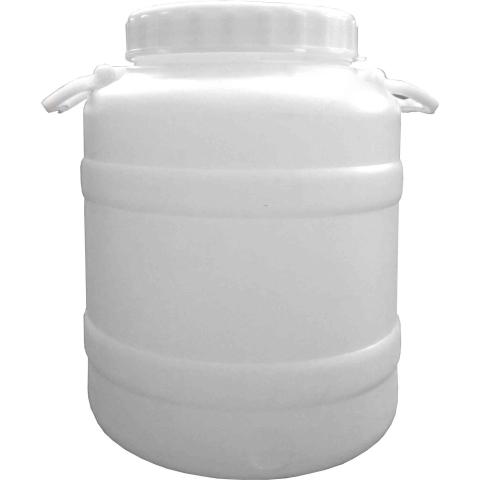 3,0 PZ Di FUSTO HDPE BOCCA LARGA 30 L PREDISP RUBINETTO 3/4