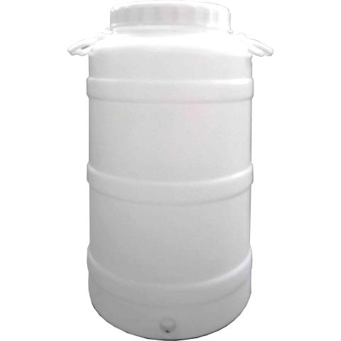 3,0 PZ Di FUSTO HDPE BOCCA LARGA 50 L PREDISP RUBINETTO 3/4