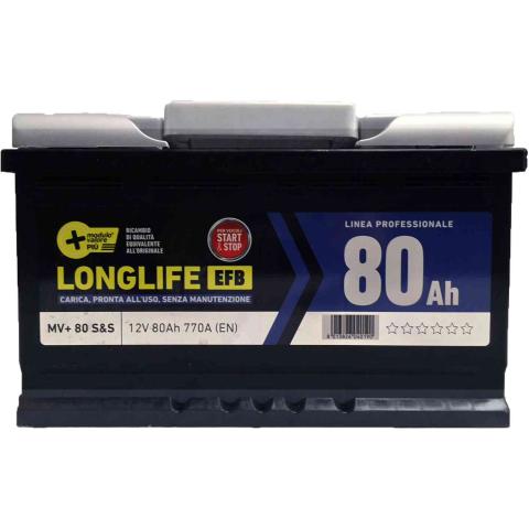 1,0 PZ Di BATTERIA MV STARTSTOP 80AH 770A TECNOLOGIA EFB