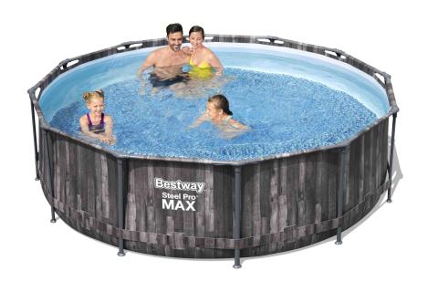 1,0 PZ Di PISCINA C/TELAIO COMPLETA 366X100H 5614X