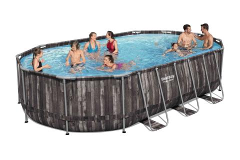 1,0 PZ Di PISCINA C/TELAIO OVALE COM.610X366X122H 5611R