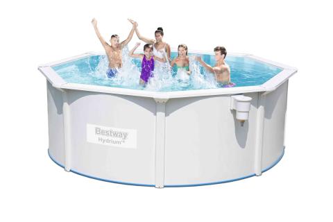 1,0 PZ Di PISCINA METALLO COMPLETA 360X120H 56574