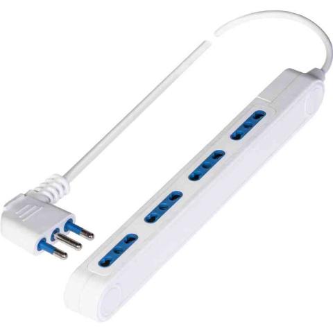 1,0 PZ Di POLYPOOL PP2522 MULTIPRESA  4 PRESE  BIPASSO SALVA