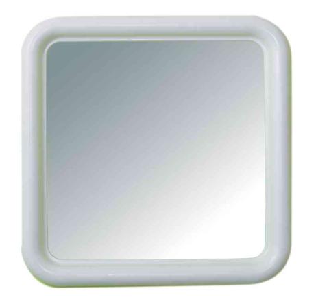 1,0 PZ Di SPECCHIO SILVIA 50X50 CM BIANCO A.328*