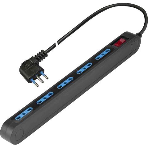 1,0 PZ Di POLYPOOL PP2524.2 MULTIPR. 5 PRESE BIP. SALVASP. +