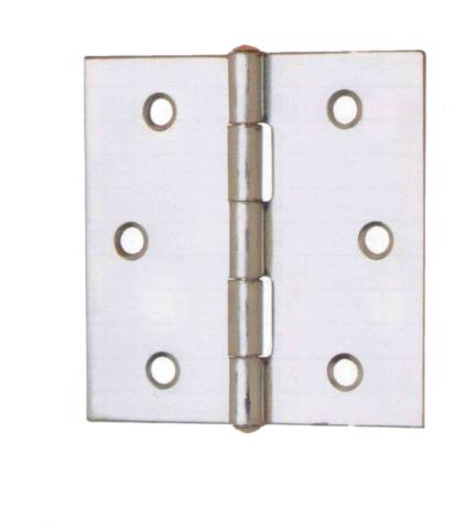 24,0 PZ Di CERNIERA PERNO FISSO 121 ACC ZINC  20 X 20  MM