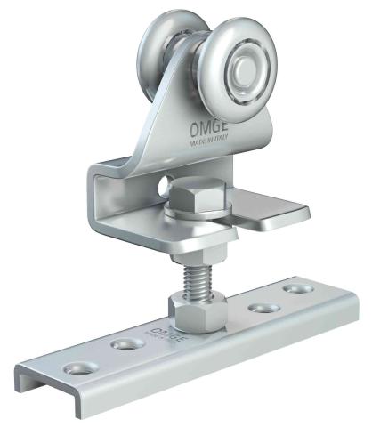 15,0 PZ Di OMGE   22 CARRELLO A 2 RUOTE D 24 MM PORT 35 KG