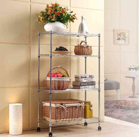 1,0 PZ Di SCAFFALE SERIE AMERICA 4 PIANI 60X35XH170 CM