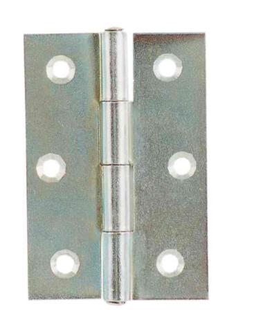 24,0 PZ Di CERNIERA PERNO FISSO 838 ACC ZIN PESAN 44X1,5X63,5