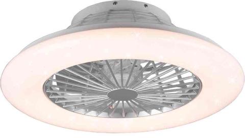 1,0 PZ Di PLAFONIERA CON VENTILATORE RGB STRALSUND 50 CM