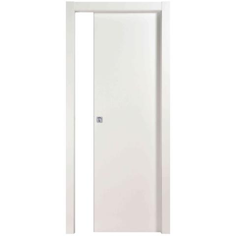 1,0 PZ Di PORTA MICROTEC 210X90 SCORREV. BIANCO