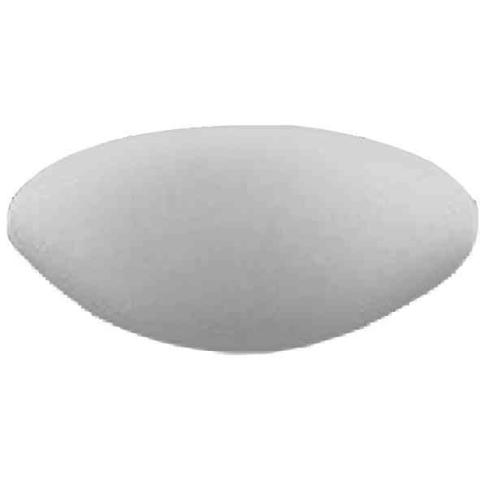 1,0 PZ Di VETRO RICAMBIO PER VENTILATORE A SOFFITTO SILVER