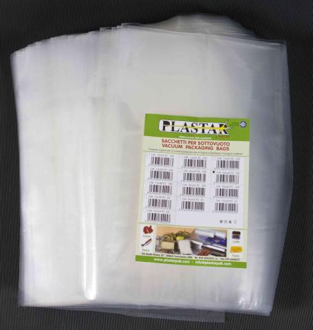1,0 CF Di BUSTE GOFFRATE 40X60 CM PER SOTTOVUOTO 100 PZ