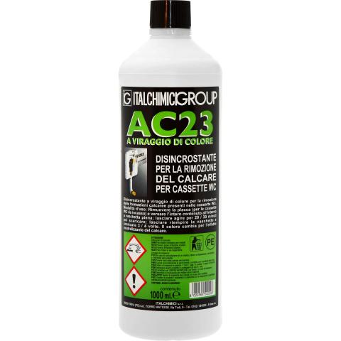 6,0 PZ Di DISINCROSTANTE AC23 PER CASSETTA WC 1 L