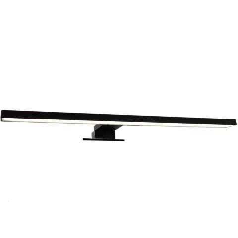 1,0 PZ Di APPLIQUE DA BAGNO LED CM. 60 NERO LAMPO
