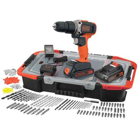 1,0 PZ Di TRAPANO B+D 18V 1,5AH BCD003BAST CON 2 BATTERIE