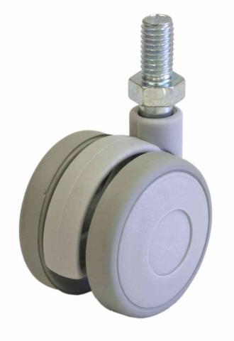 4,0 BL Di BL RUOTA PER MOBILE D.40 MM PERNO GRIGIO 2 PZ