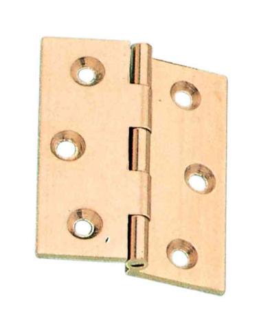 6,0 BL Di BL CERNIERA FRESATA 1/2 COLLO OTT BRO 50X40 2 PZ
