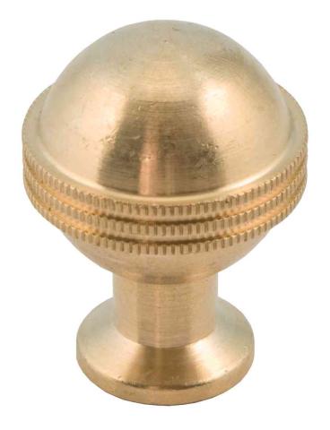 6,0 PL Di PL POMOLO A PALLA D 35 MM OTTONE