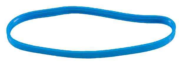 10,0 PZ Di GUARNIZIONE SILICONE PER TUBI INOX D 12 CM