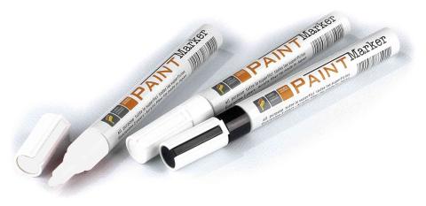12,0 PZ Di PENNARELLO PAINT MARKER BIANCO