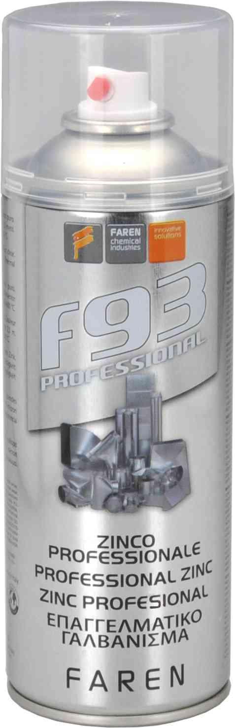 12,0 PZ Di SPRAY ZINCO PROFESSIONALE 98 F 93 400 ML
