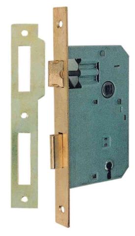 6,0 BL Di BL PATENT SERRATURA Q.8/70 OTTONATA DA 45
