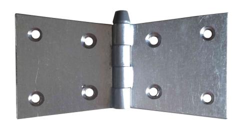 25,0 PZ Di CERNIERA A CODA DI RONDINE 106 FERRO 110X55 MM**