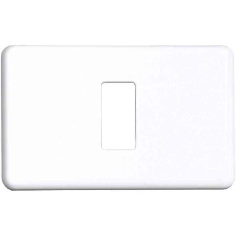 6,0 BL Di BL COPRINTERRUTTORE PLASTICA 1P BIANCO 2 PZ*