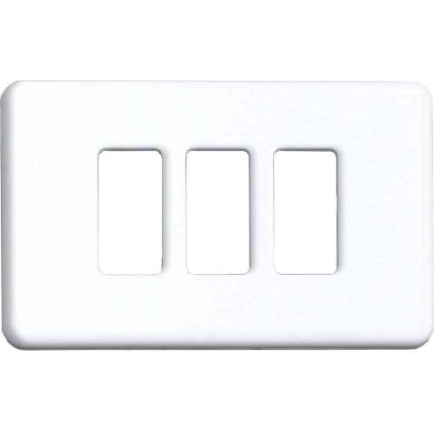 6,0 BL Di BL COPRINTERRUTTORE PLASTICA 3P BIANCO 2 PZ*