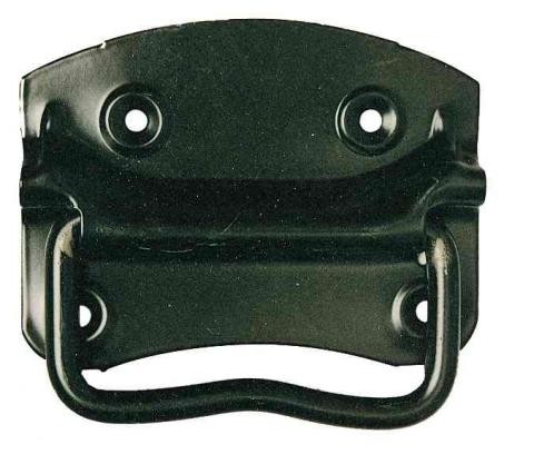 6,0 BL Di BL MANIGLIA AMERICANA 110 MM NERO 2 PZ