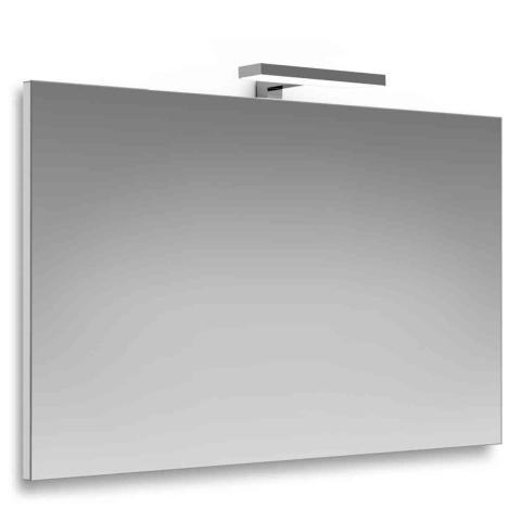 1,0 PZ Di SPECCHIO A FILO CON LAMPADA LED 20 CM 100X70 CM