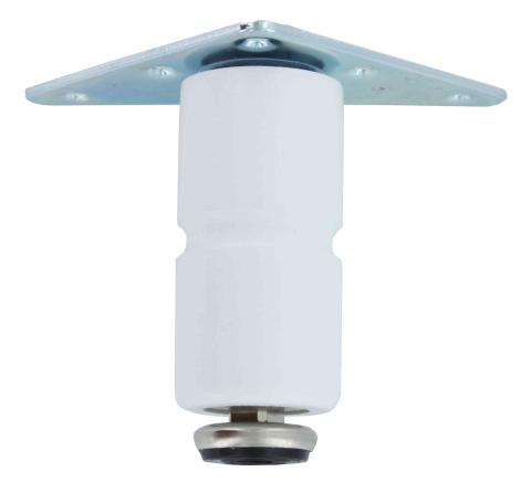 2,0 BL Di BL PIEDINO REGOLABILE LEGNO 150 MM BIANCO 4 PZ